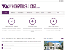 Tablet Screenshot of hochgatterer-konst.com